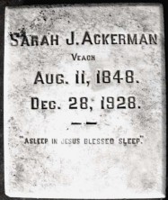 Sarah Jane Ackerman