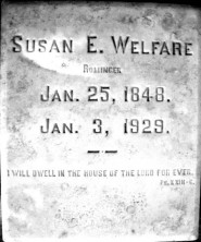 Susan Elizabeth Welfare