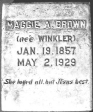 Maggie Anna Brown