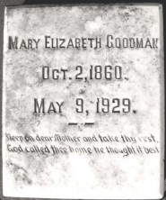 Mary Elizabeth Goodman