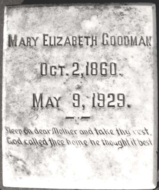 Mary Elizabeth Goodman
