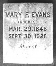 Mary F. Evans