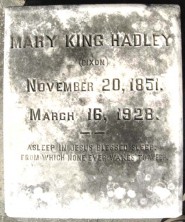 Mary King Hadley