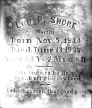 Lucretia Pauline Shore