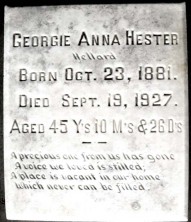 Georgie Anna Hester