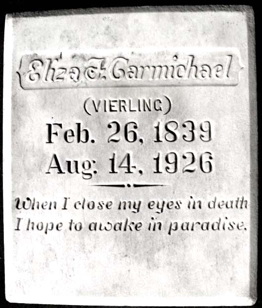 Eliza Fredericka Carmichael