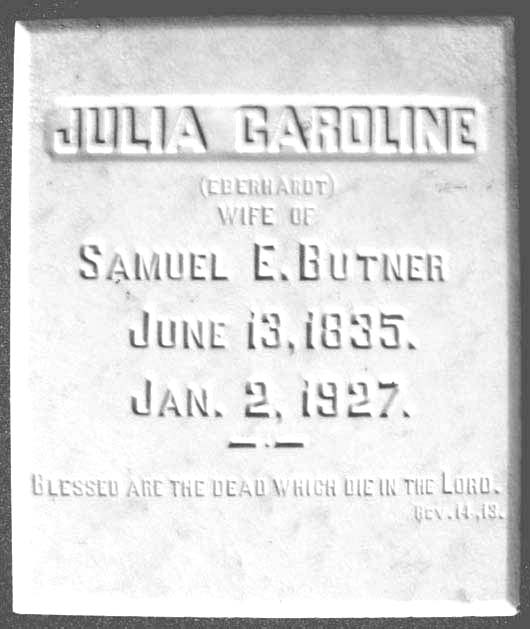 Julia Caroline Butner