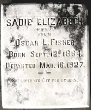 Sadie Elizabeth Fisher
