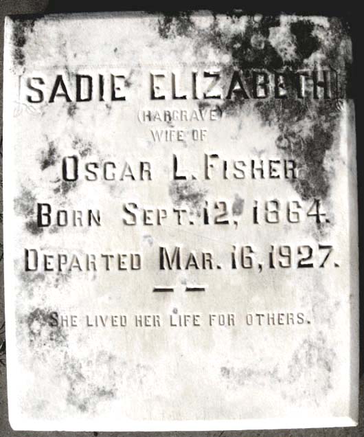 Sadie Elizabeth Fisher
