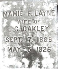 Mamie F. Oakley