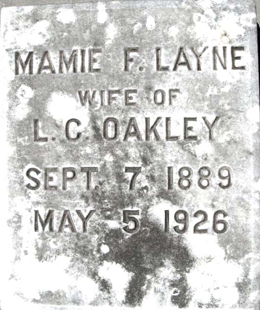 Mamie F. Oakley