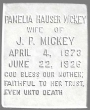 Rebecca Pamelia Mickey