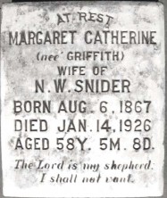 Margaret Catherine Snider