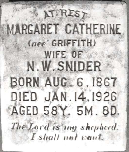 Margaret Catherine Snider
