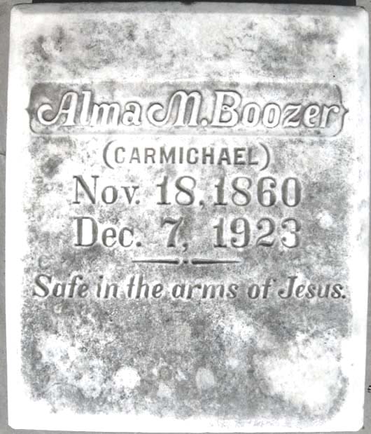 Alma May Boozer