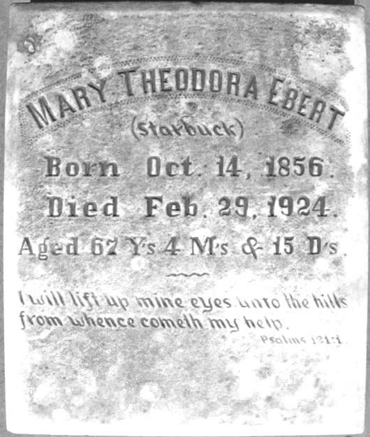 Mary Theodora Ebert