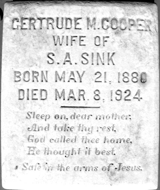 Gertrude M. Sink