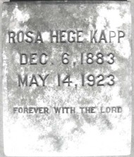 Rosa  Kapp