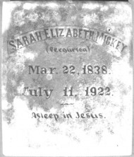 Sarah Elizabeth Mickey