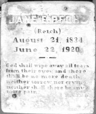 Jane Elizabeth Pfohl