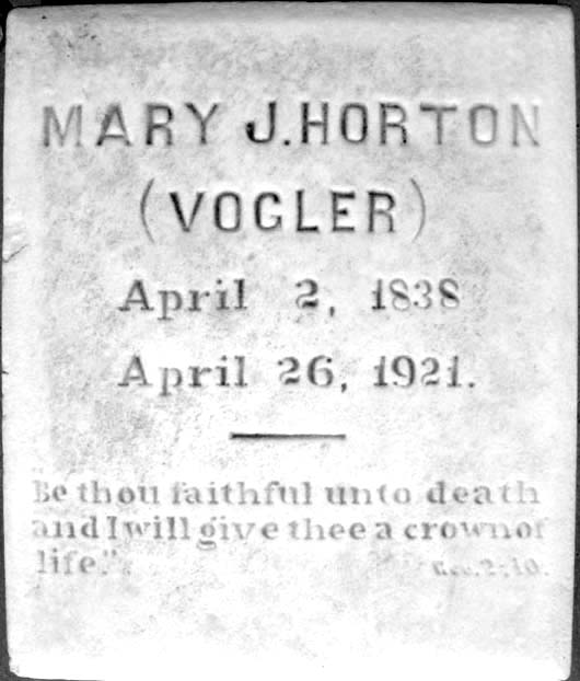 Mary Jane Horton