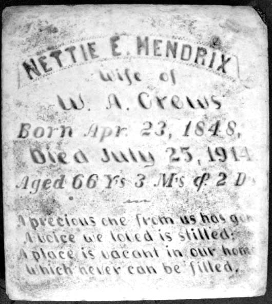 Nettie Elizabeth Crews