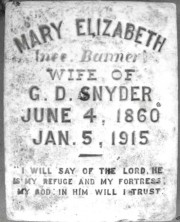 Mary Elizabeth Snyder