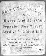 Frances Elizabeth Crouse