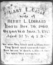 Mary Elizabeth Leonard