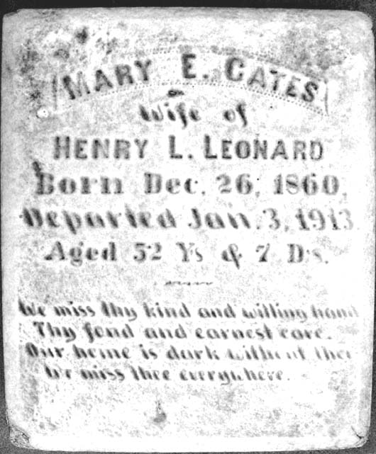 Mary Elizabeth Leonard