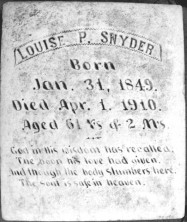 Louise Parthena Snyder