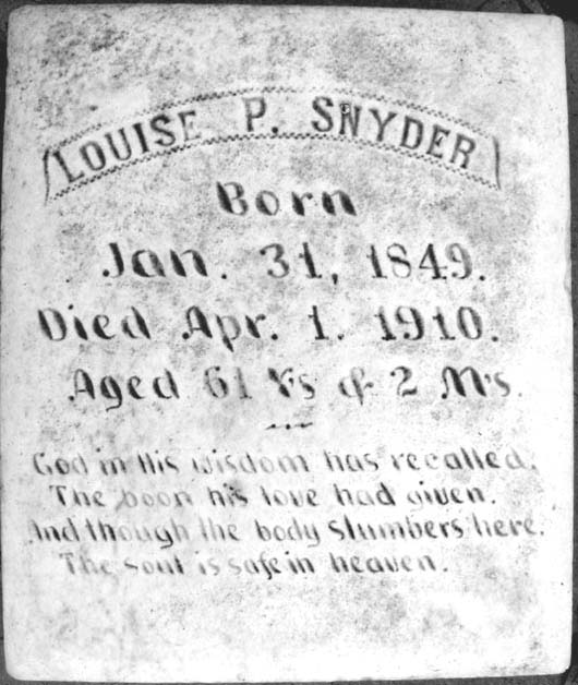Louise Parthena Snyder