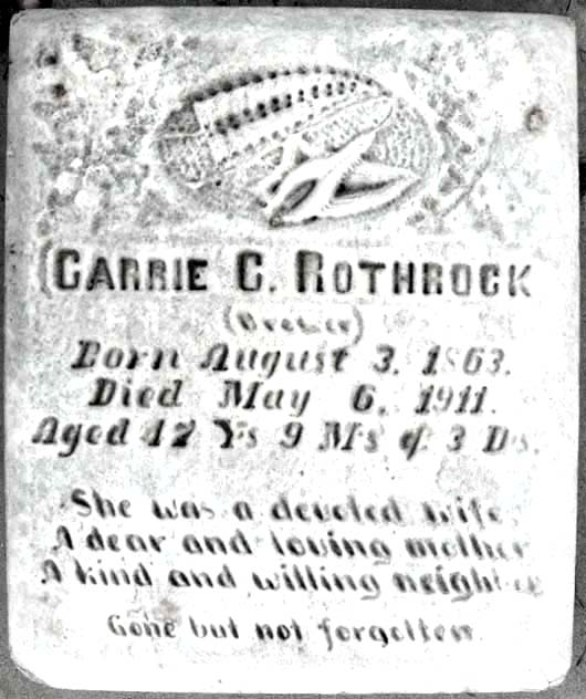 Carrie Cornelia Rothrock