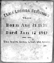 Emma Lucinda Hendricks