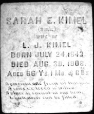 Sarah Elizabeth Kimel