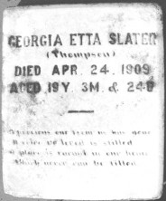 Georgia Etta Slater