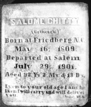 Salome  Chitty