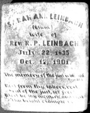 Sarah Ann Leinbach