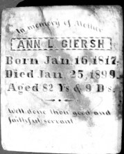 Ann Leonard Giersh