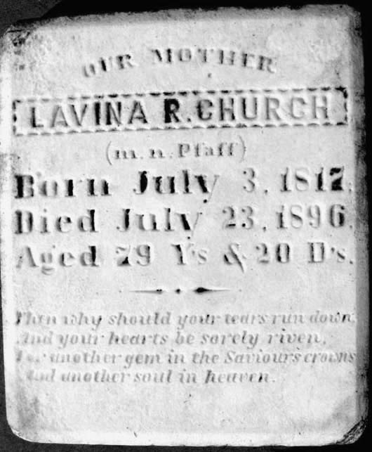 Lavina Rebecca Church