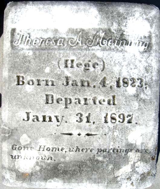 Theresa Amelia Meinung