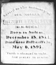 Lisette Henrietta Belo