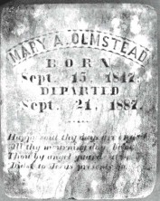 Mary  Olmstead