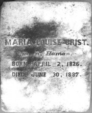 Maria Louise Crist
