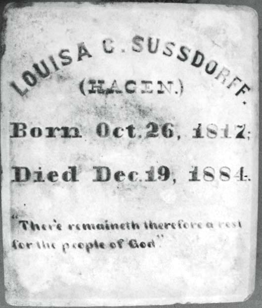 Louisa Cynthia Sussdorff