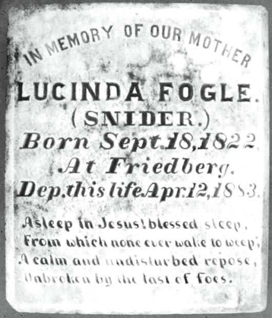 Lucinda Elizabeth Fogle