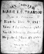 Marie Eliese Christina. Transou