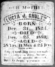 Lucia Josephine Shultz