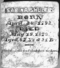 Sabina  Shultz