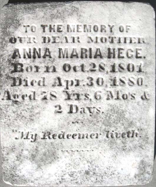 Anna Maria Hege